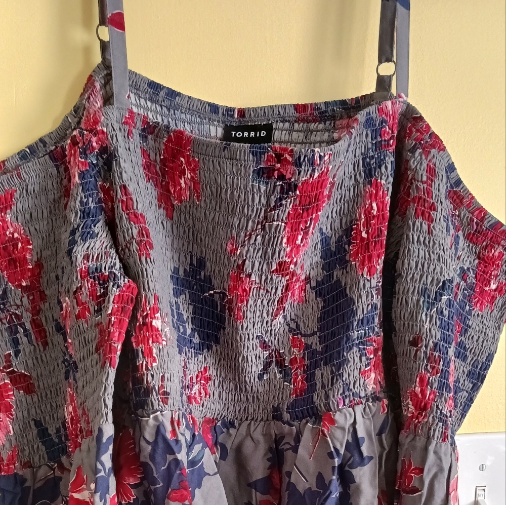 NWOT Torrid off shoulder top
